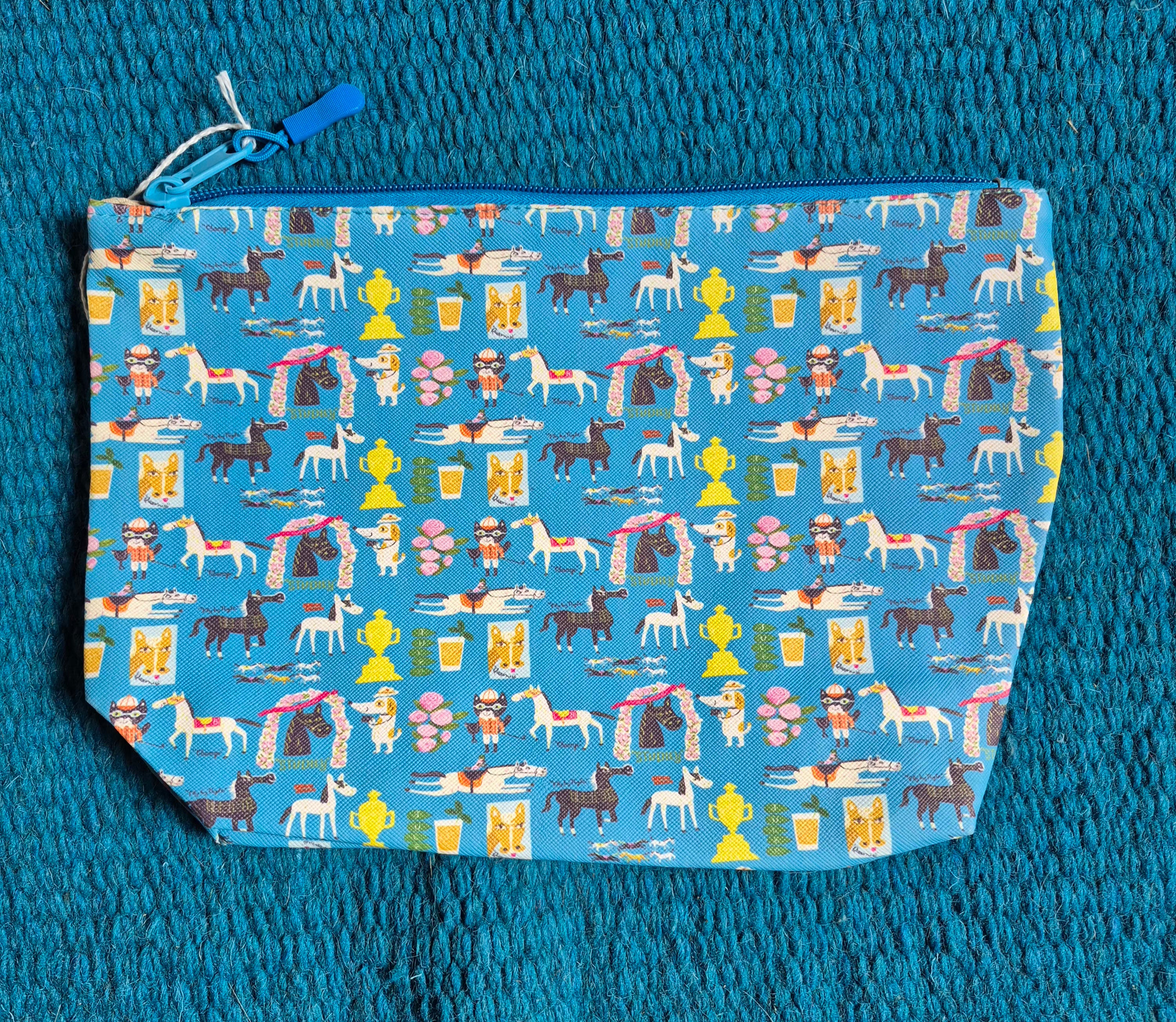 Jockey Themed Makeup Bag