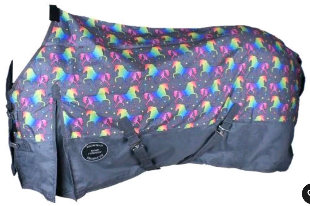 Showman 1200D Waterproof/Breathable Turnout Blanket (Used)