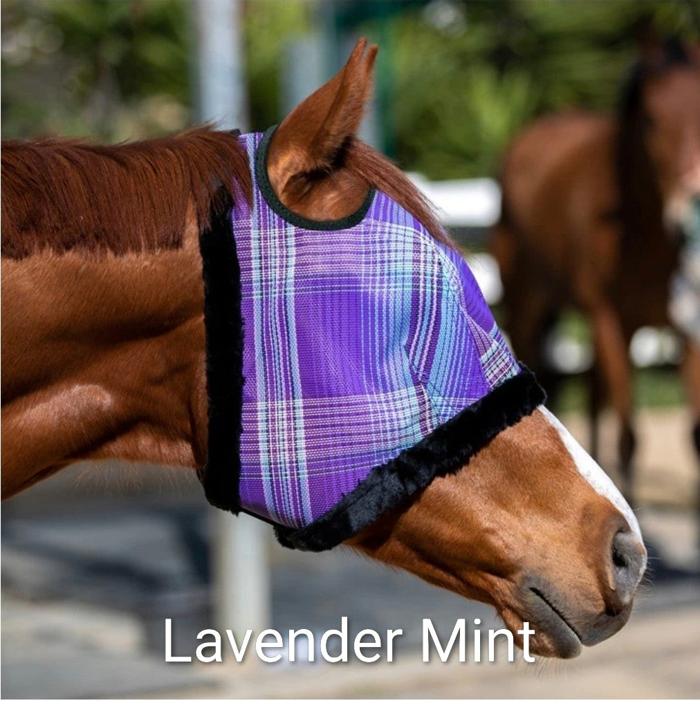 Kensington Fly Mask with Fleece Trim