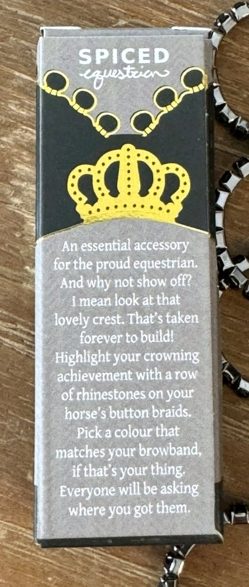 Spiced Equestrian Braid Bling