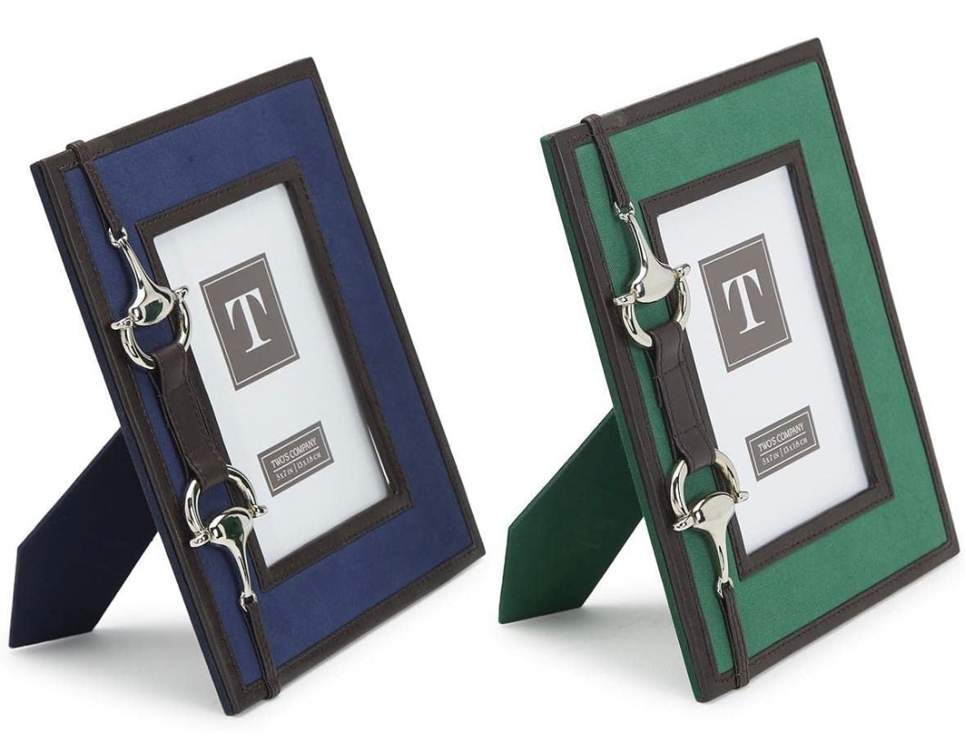 Two's Company Horse Bit 5" X 7" Photo Frame