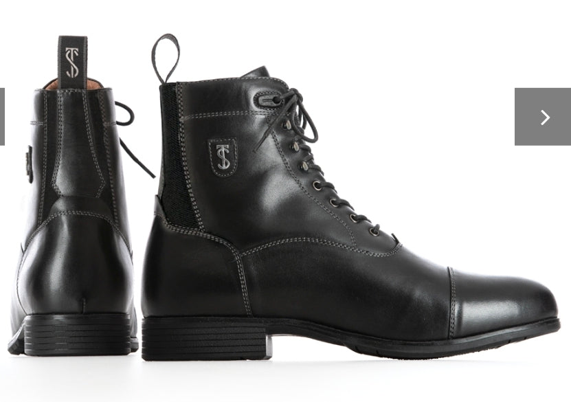 Donatello Paddock Boots Front Lace
