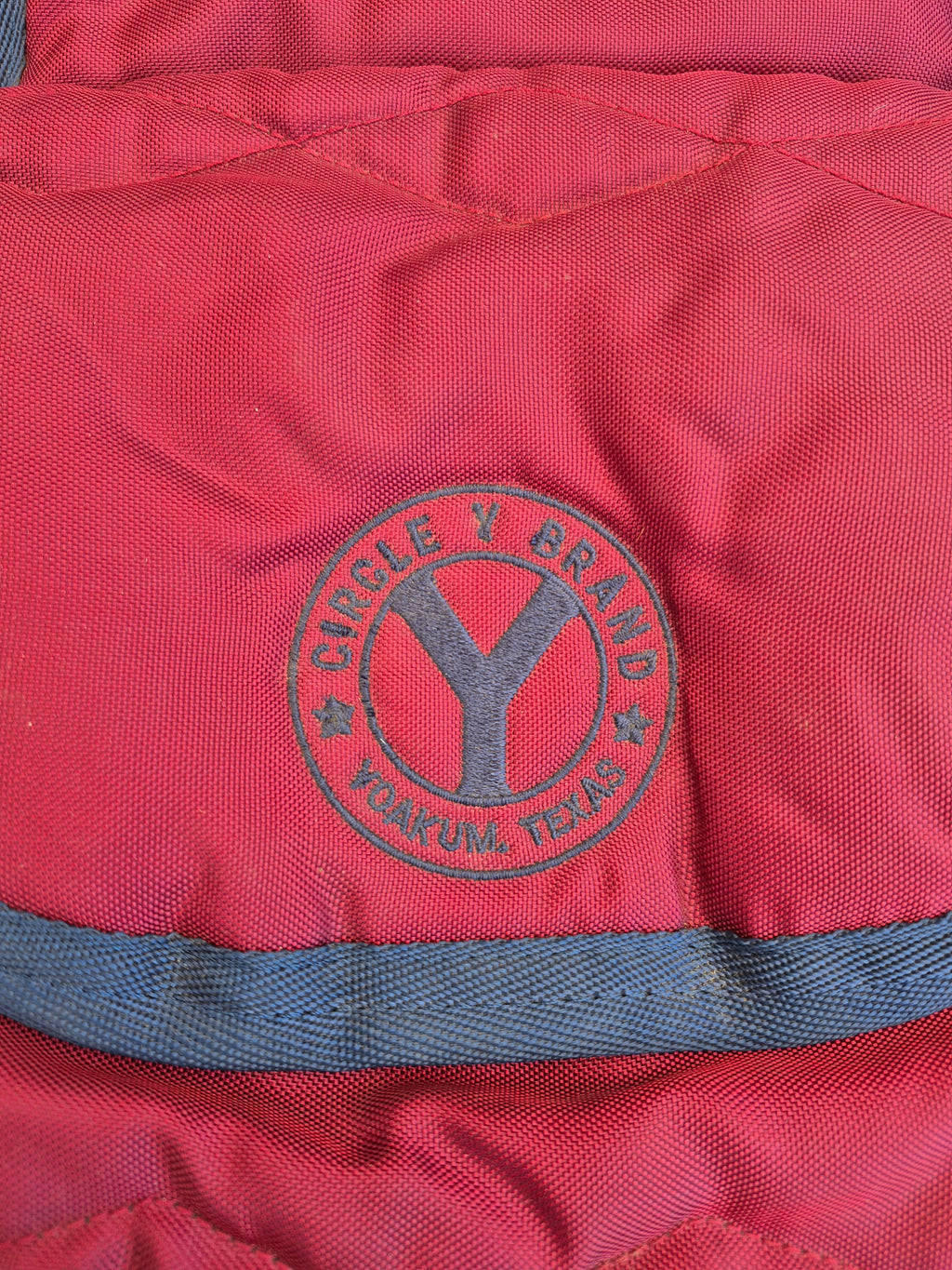 Circle Y Quilted Cantle Bag (Used)