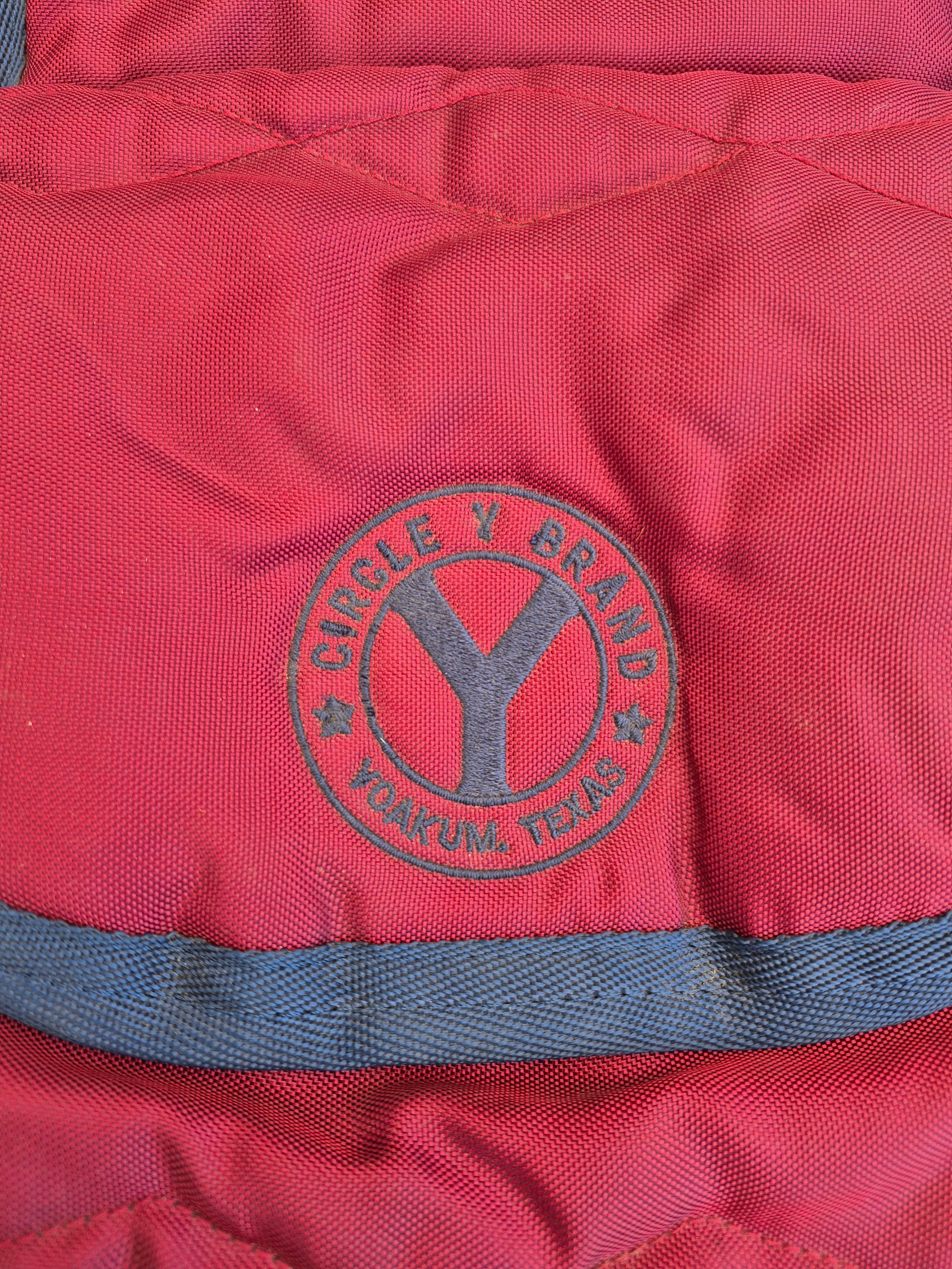 Circle Y Quilted Cantle Bag (Used)