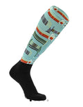 Equine Couture OTC Boot Socks - Painted Jumps (Women's)