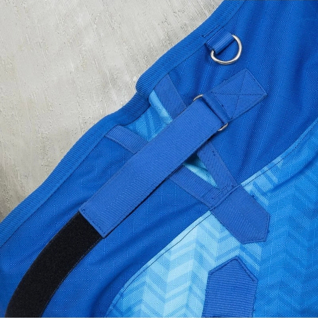 Tough1 1200D Chevron Print Pony Turnout Blanket with Snuggit Neck (USED)