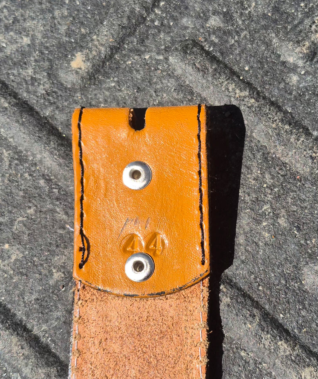 Ariat Brown Tooled Logo Belt