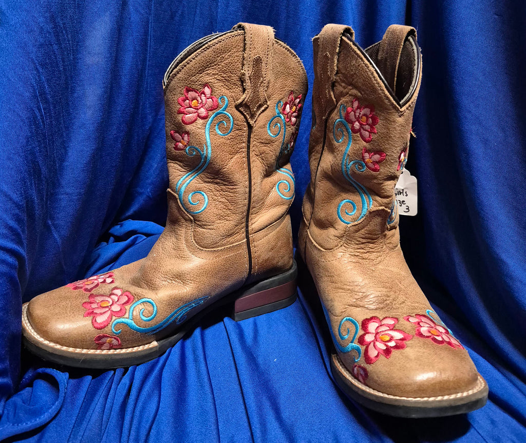 Roper (kids) boots size 3