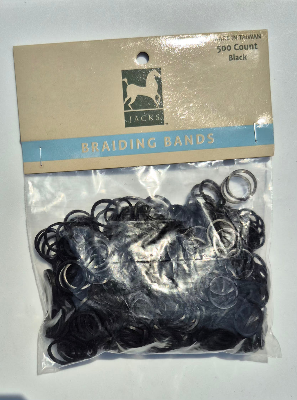 Jacks Braiding Bands (500 count)