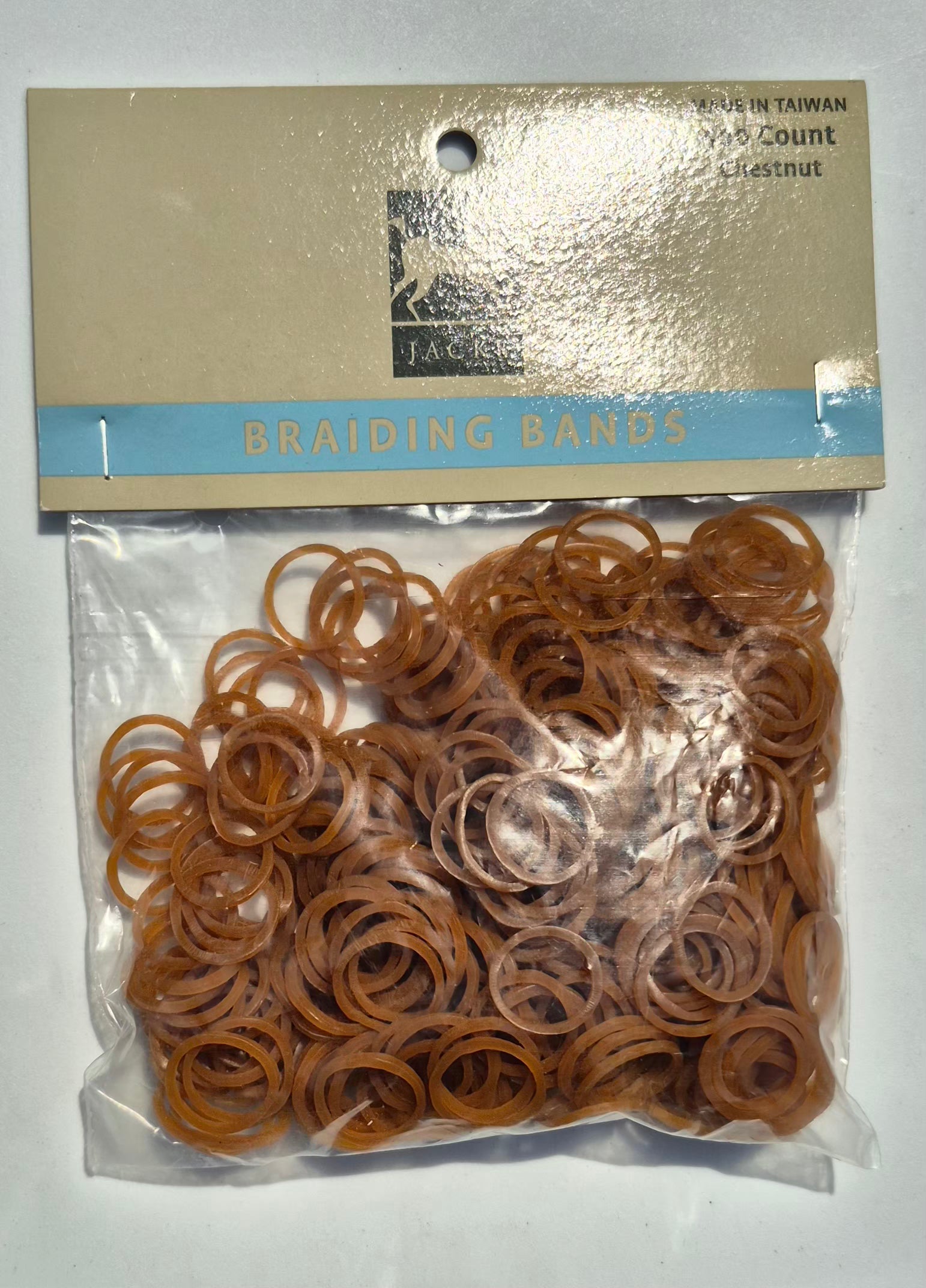 Jacks Braiding Bands (500 count)