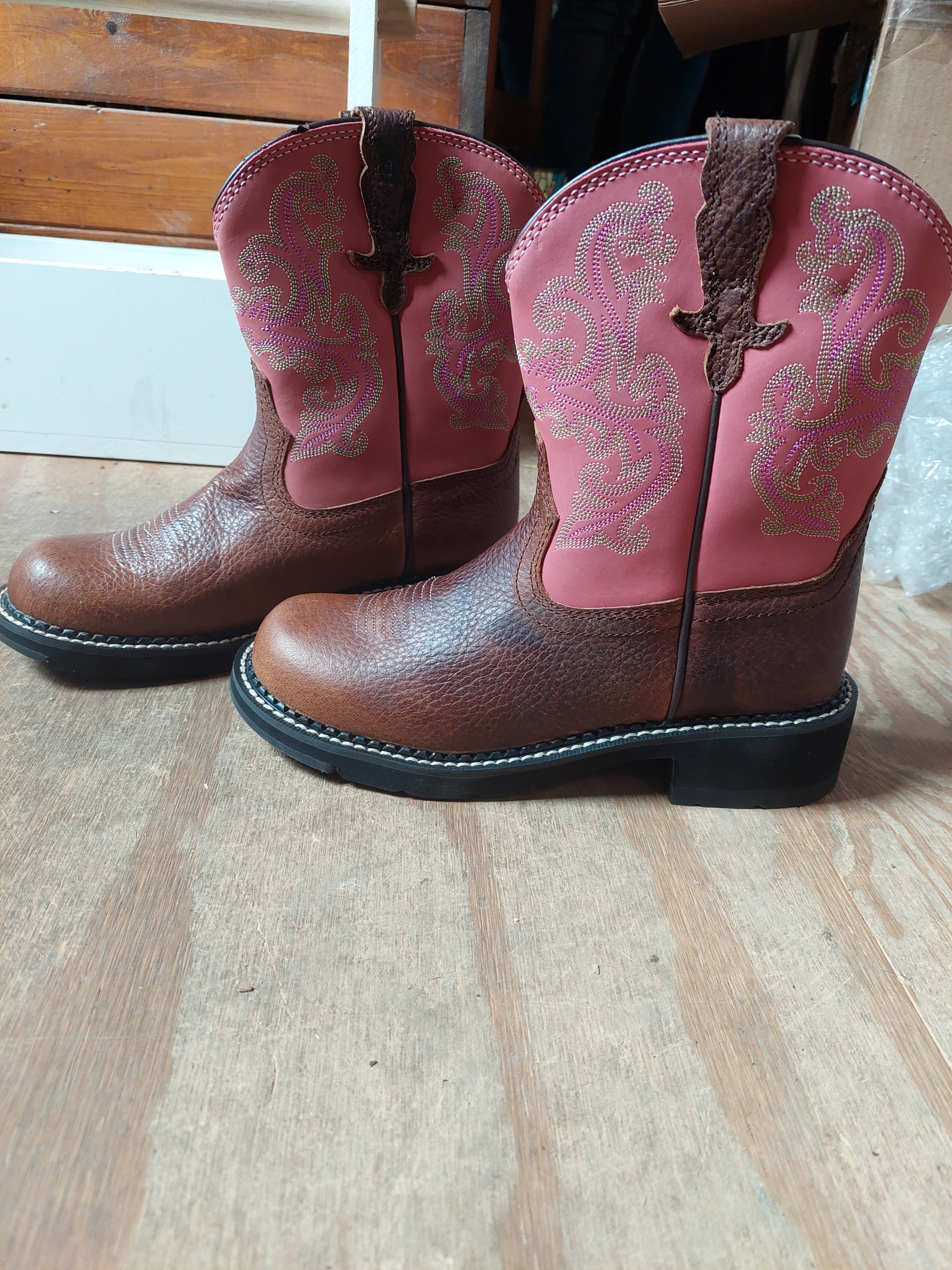 Ariat Fatbaby II Western Boots, Women's 6.5