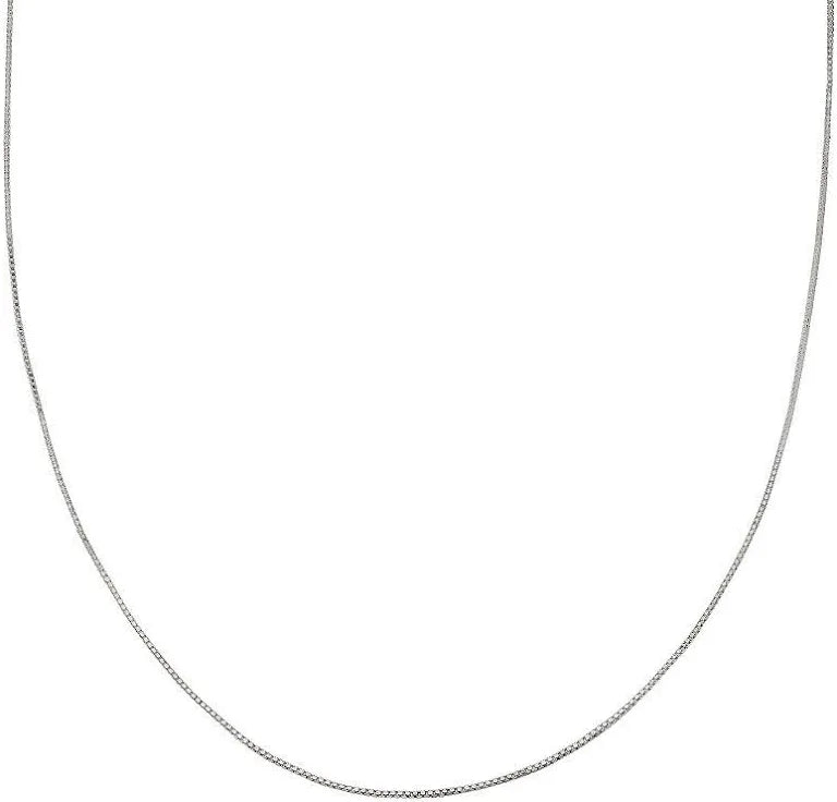 PRIMROSE Sterling Silver Box Chain Necklace
