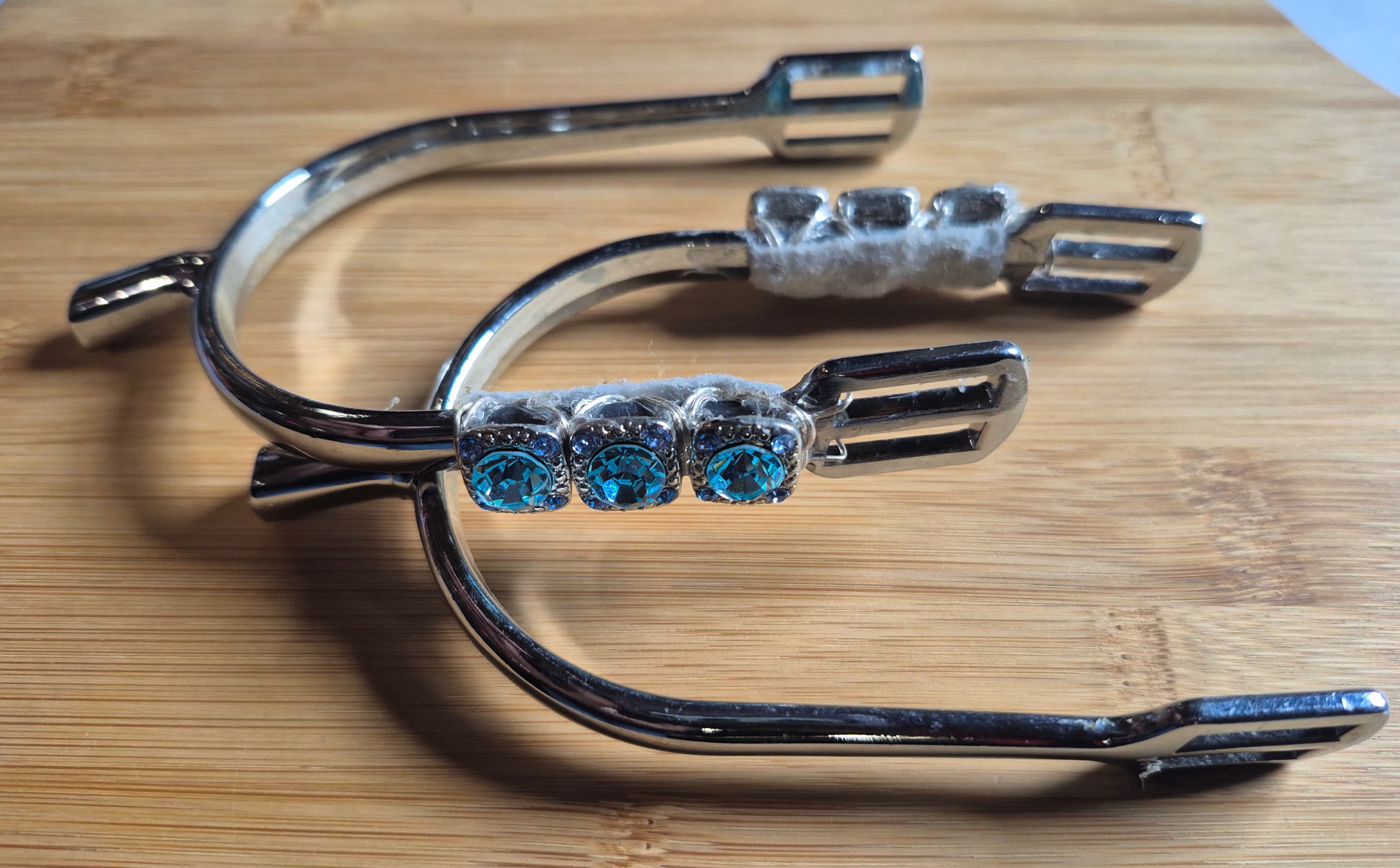Bejeweled Prince of Wales Spurs 1"