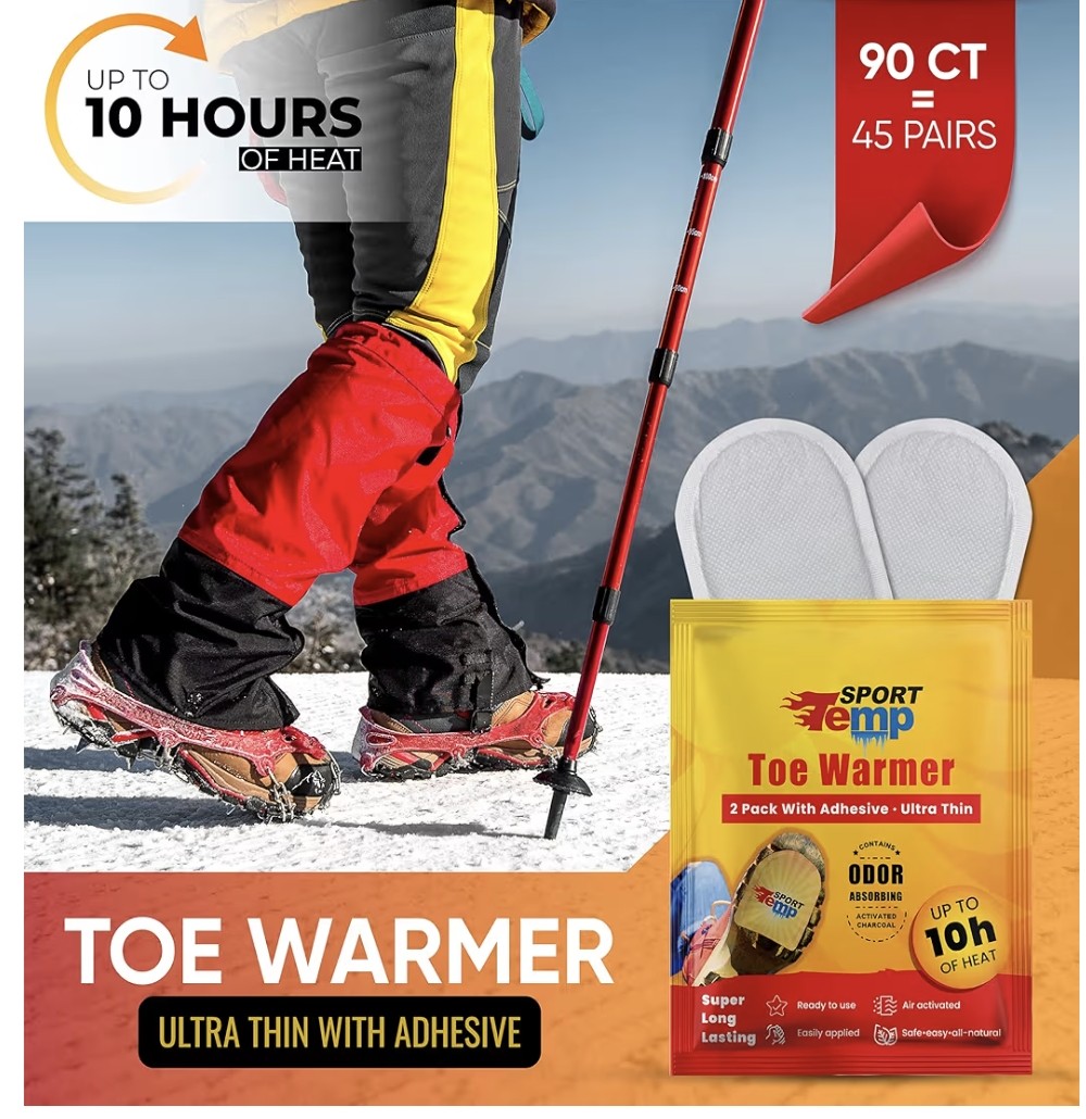 Sport Temp Toe Warmer (2 pack)
