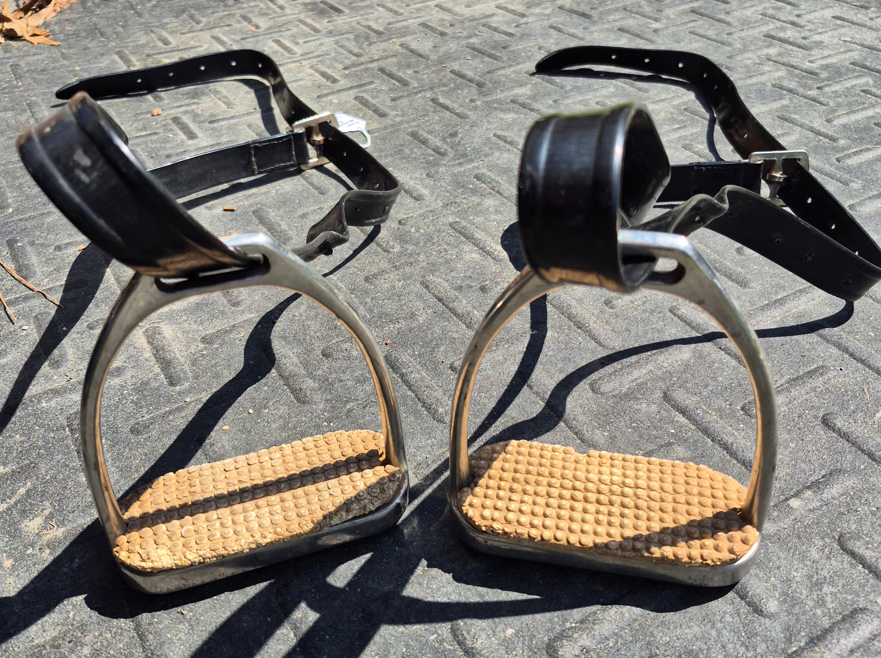 1" wide Vinyl leathers (58") & 4.5" irons