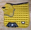 LeMieux Satin Dressage Pad/Bonnet Set (Dijon)