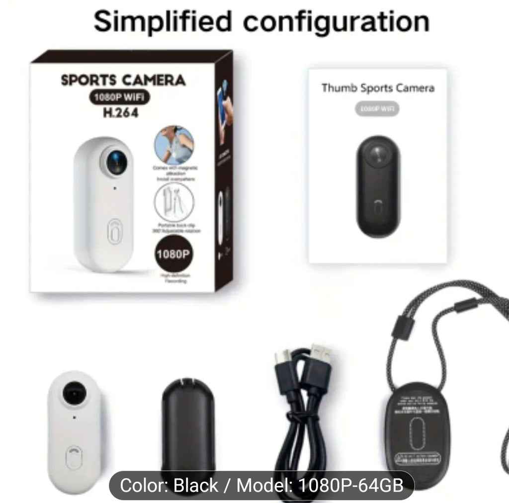 RIDEBAND SPORTS CAMERA H.264 1080P WIFI