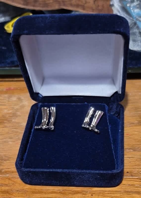 English Tall Boots Earrings