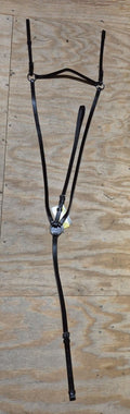 Silver Fox Breastplate w/standing martingale