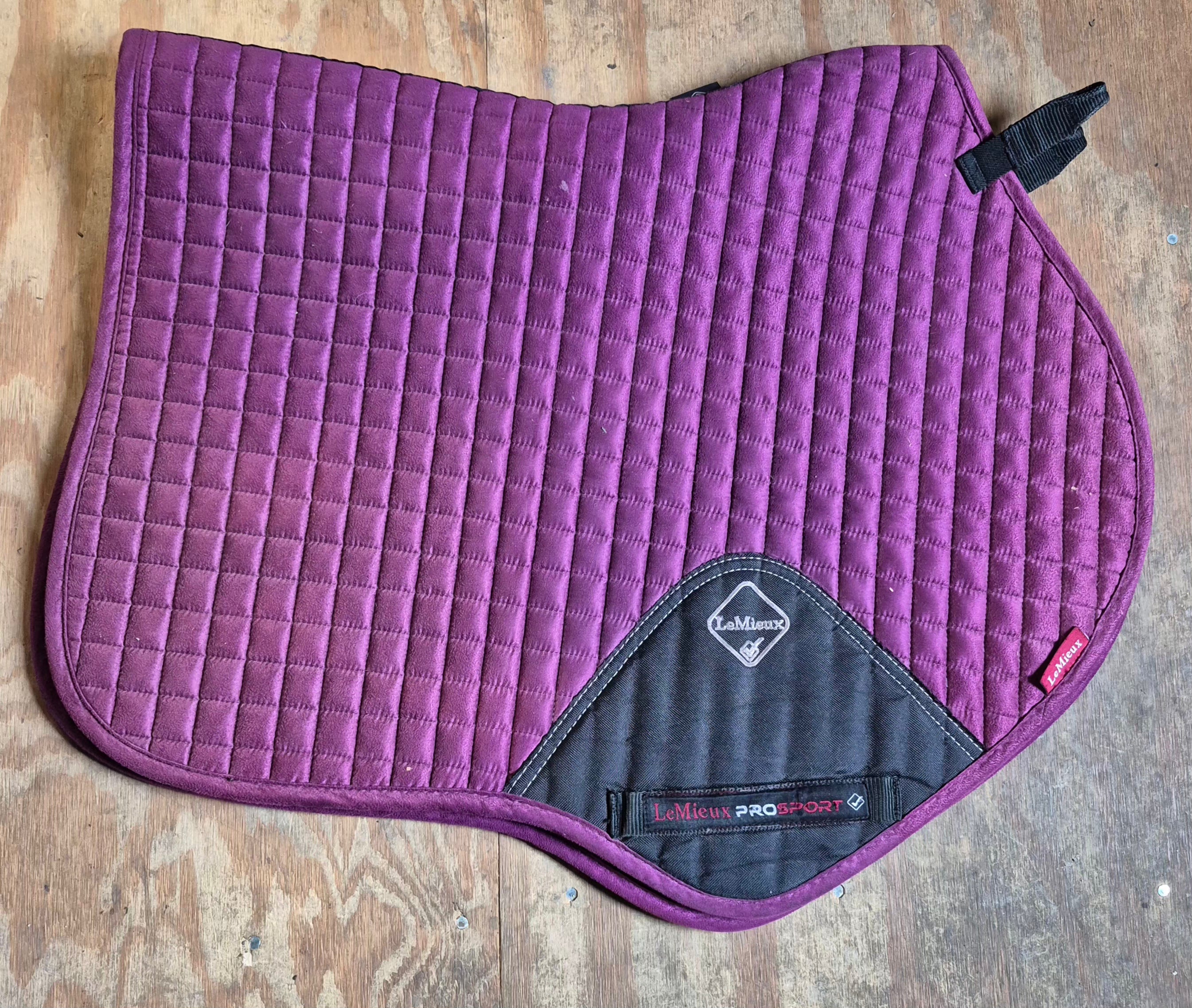 LeMieux ProSport GP Suede Close Contact Saddle Pad (Used)