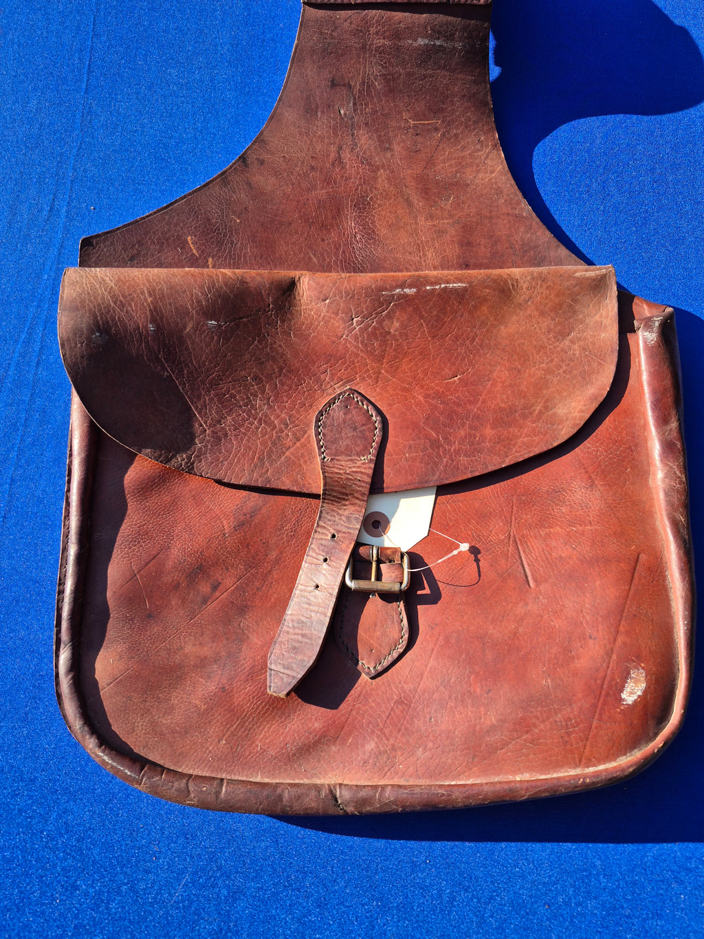 Leather Saddle Bag