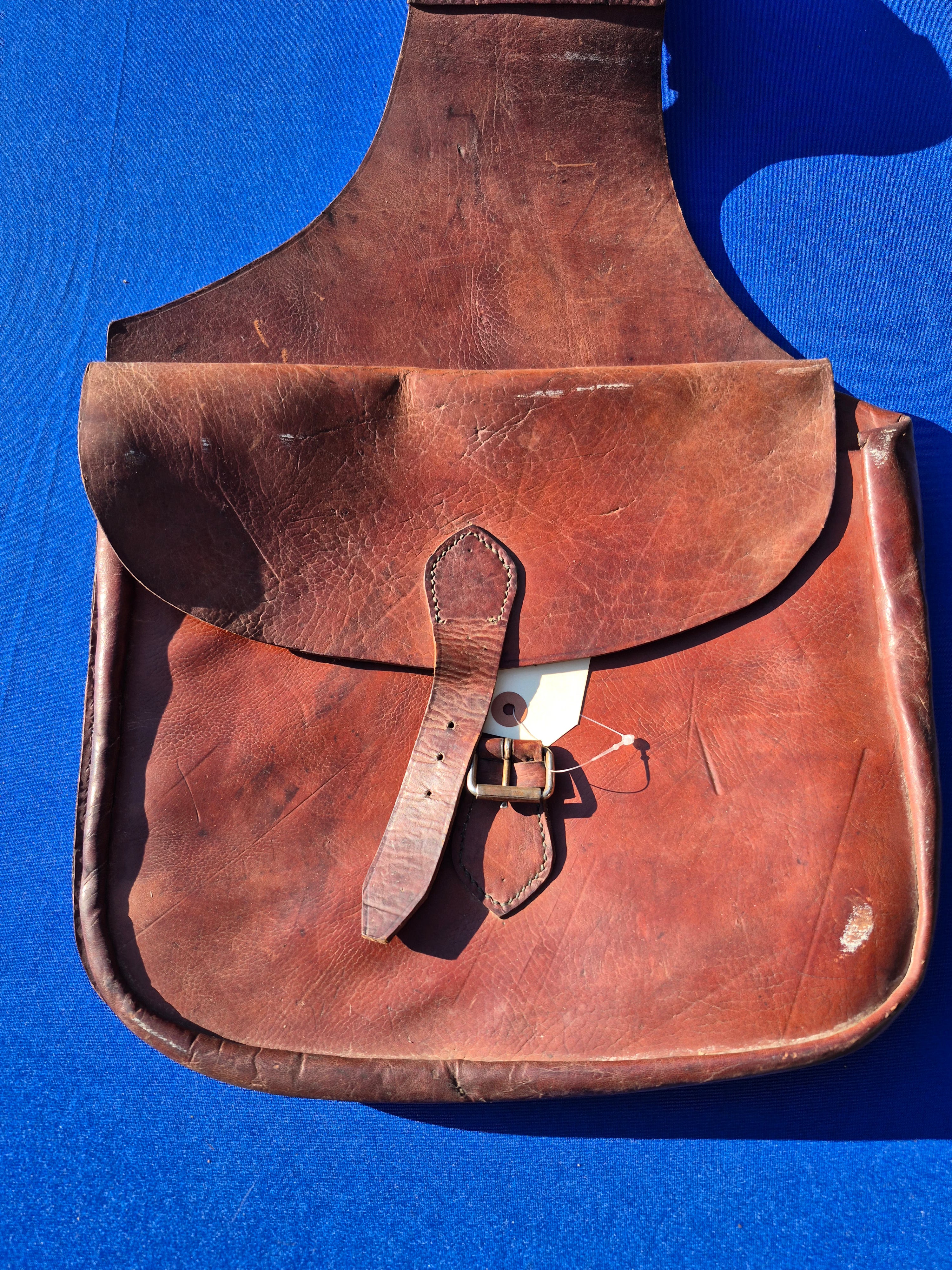 Leather Saddle Bag