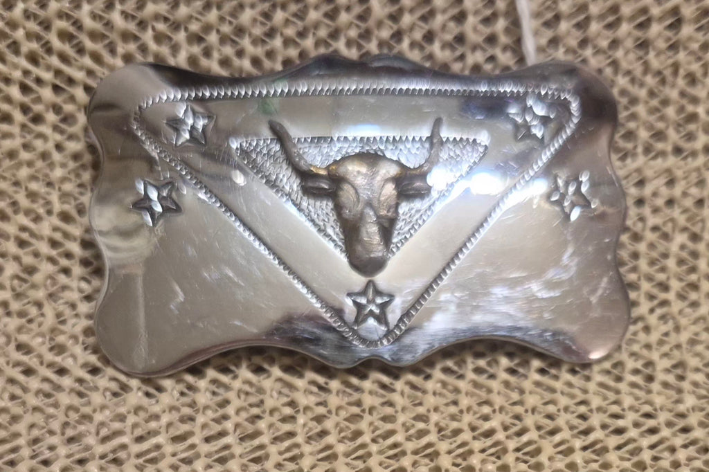 Vintage Chambers Steer Belt Buckle