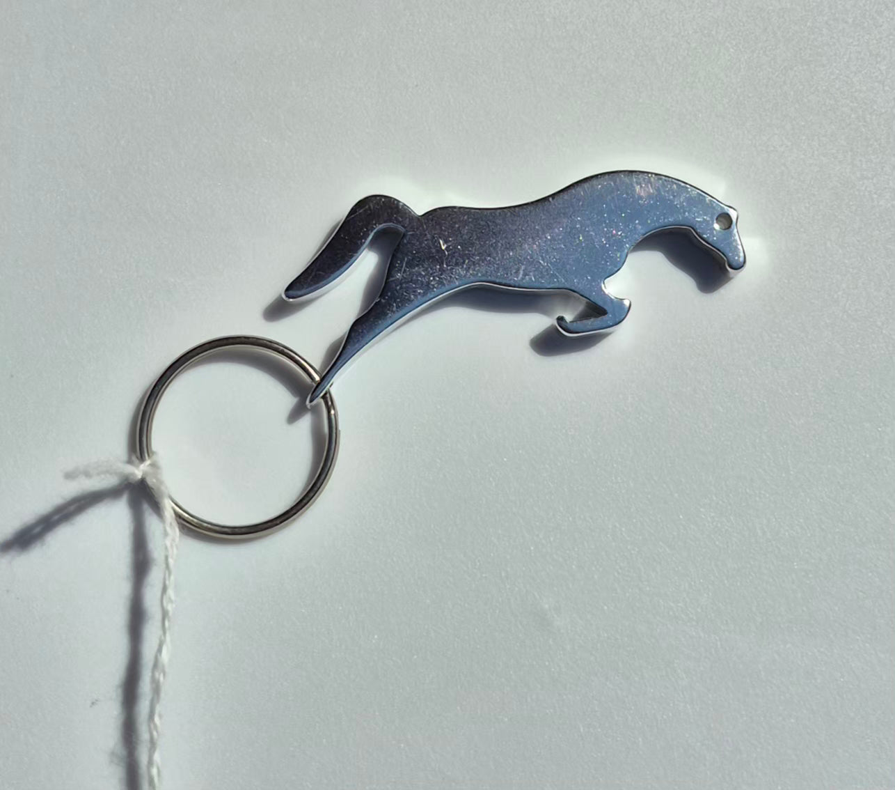 Jumper Horse Keychain