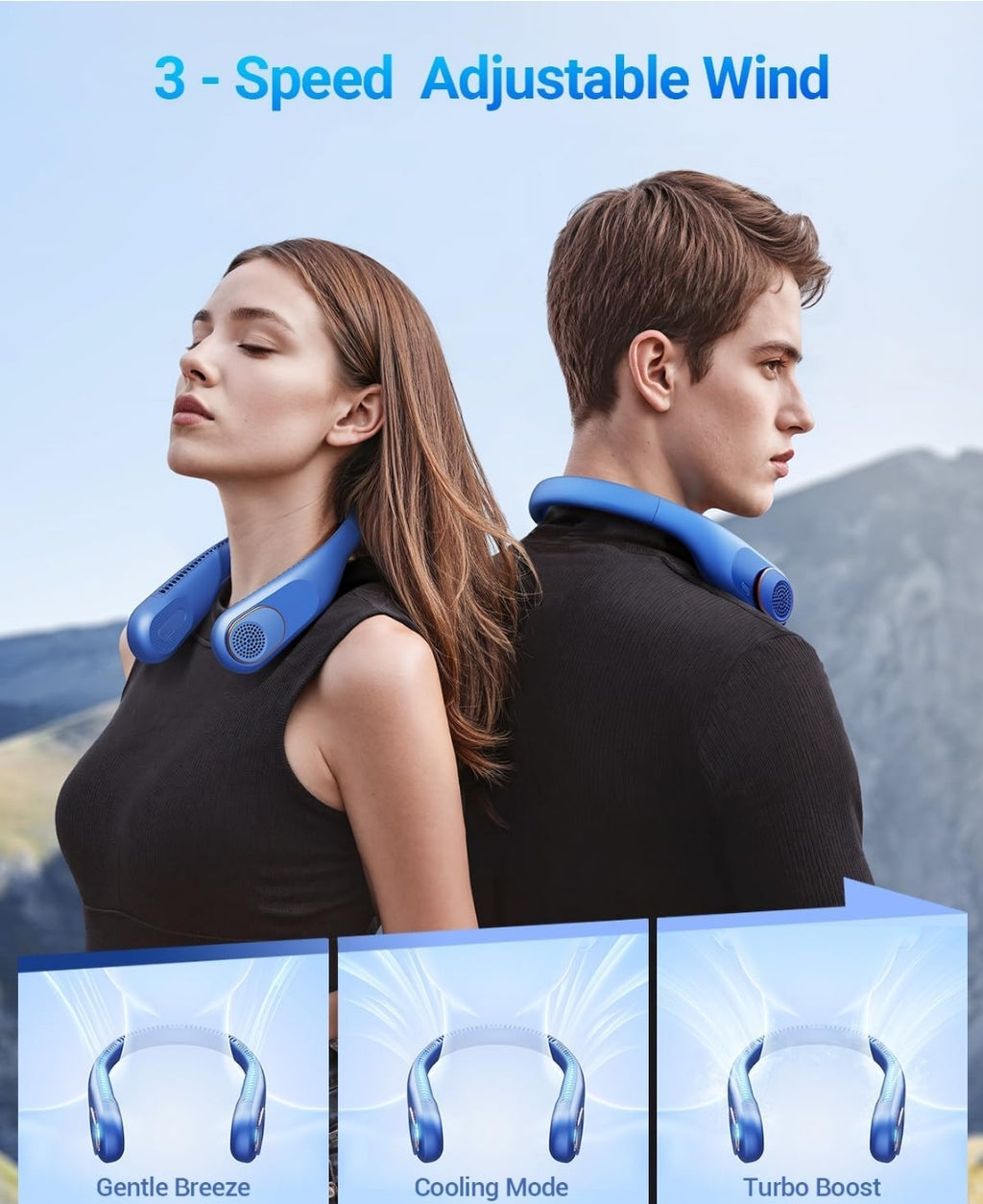 SweetFull Bladeless Neck Fan (Model S60)
