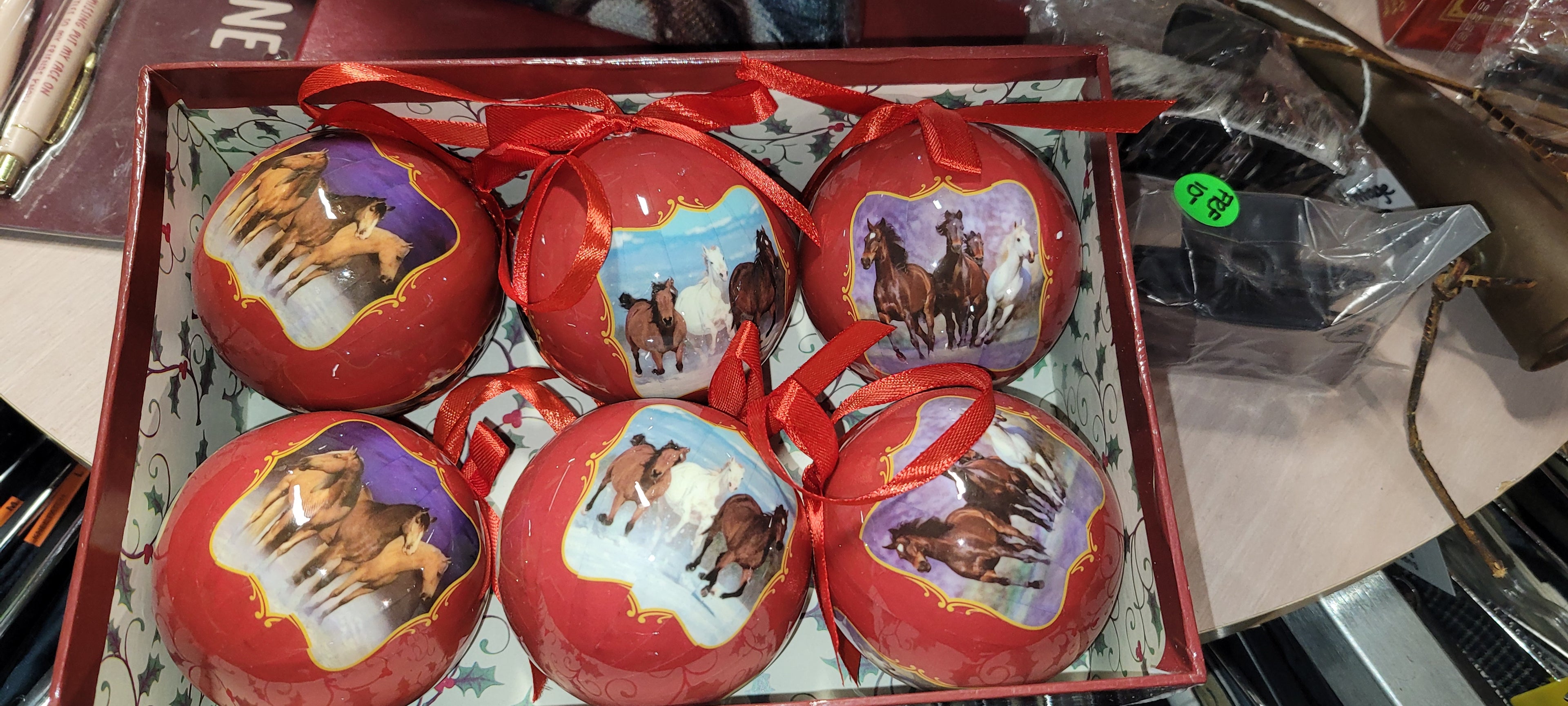 Antique horse ornaments