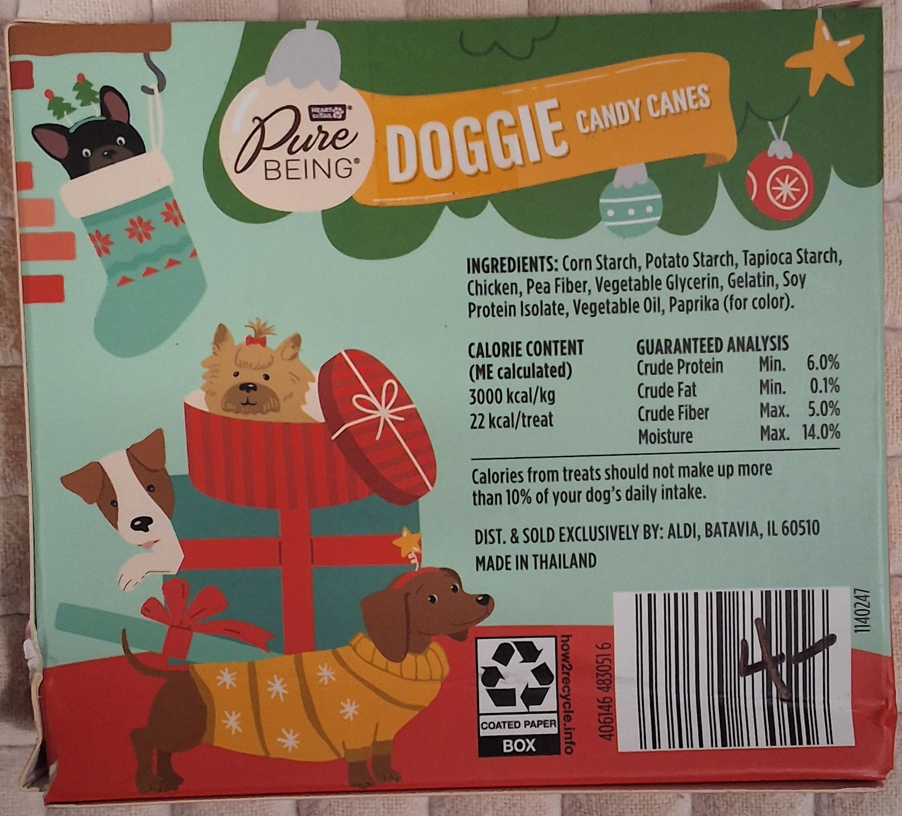 Doggie Candy Canes