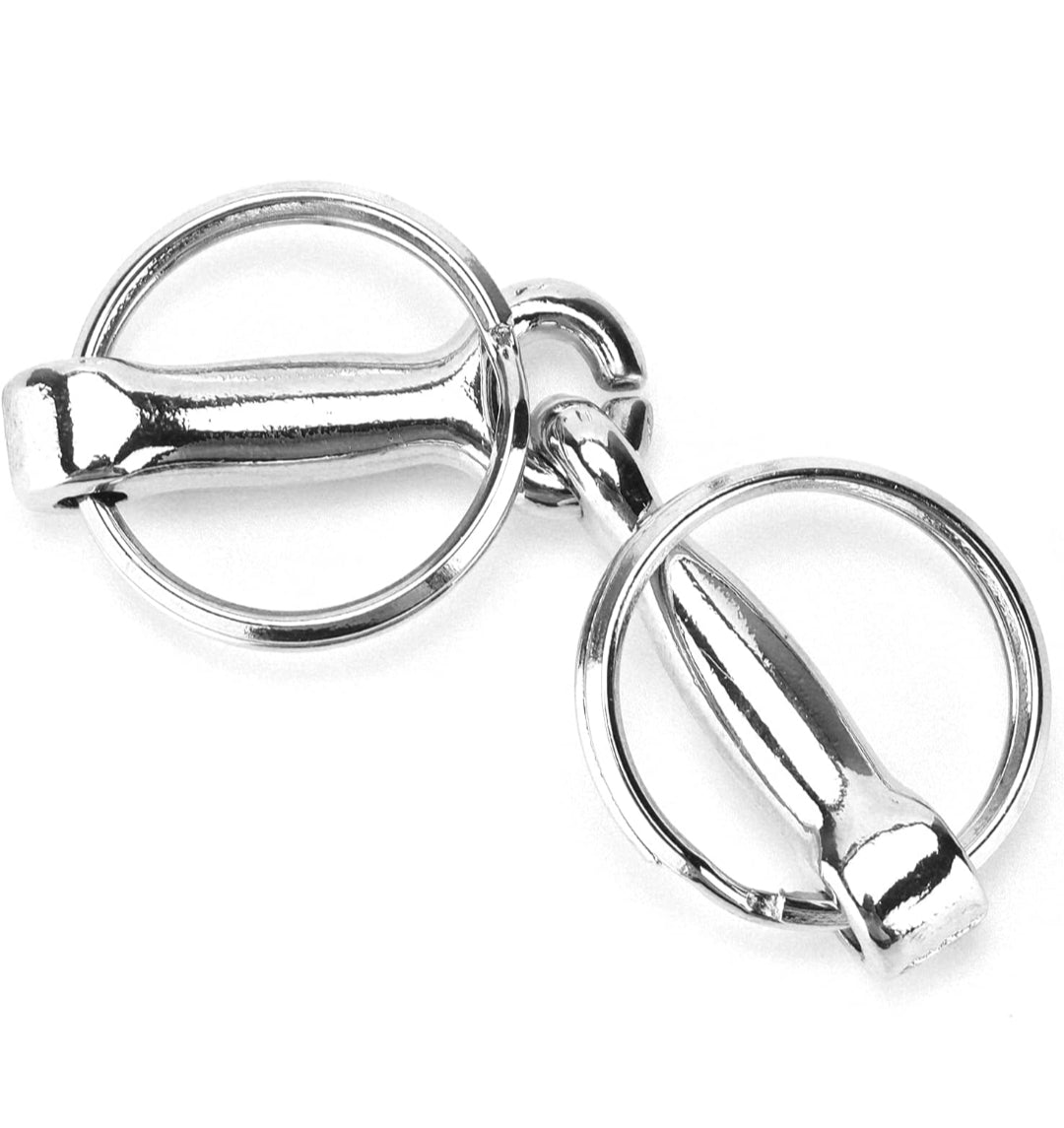 Loose Ring Snaffle Bit Keychain