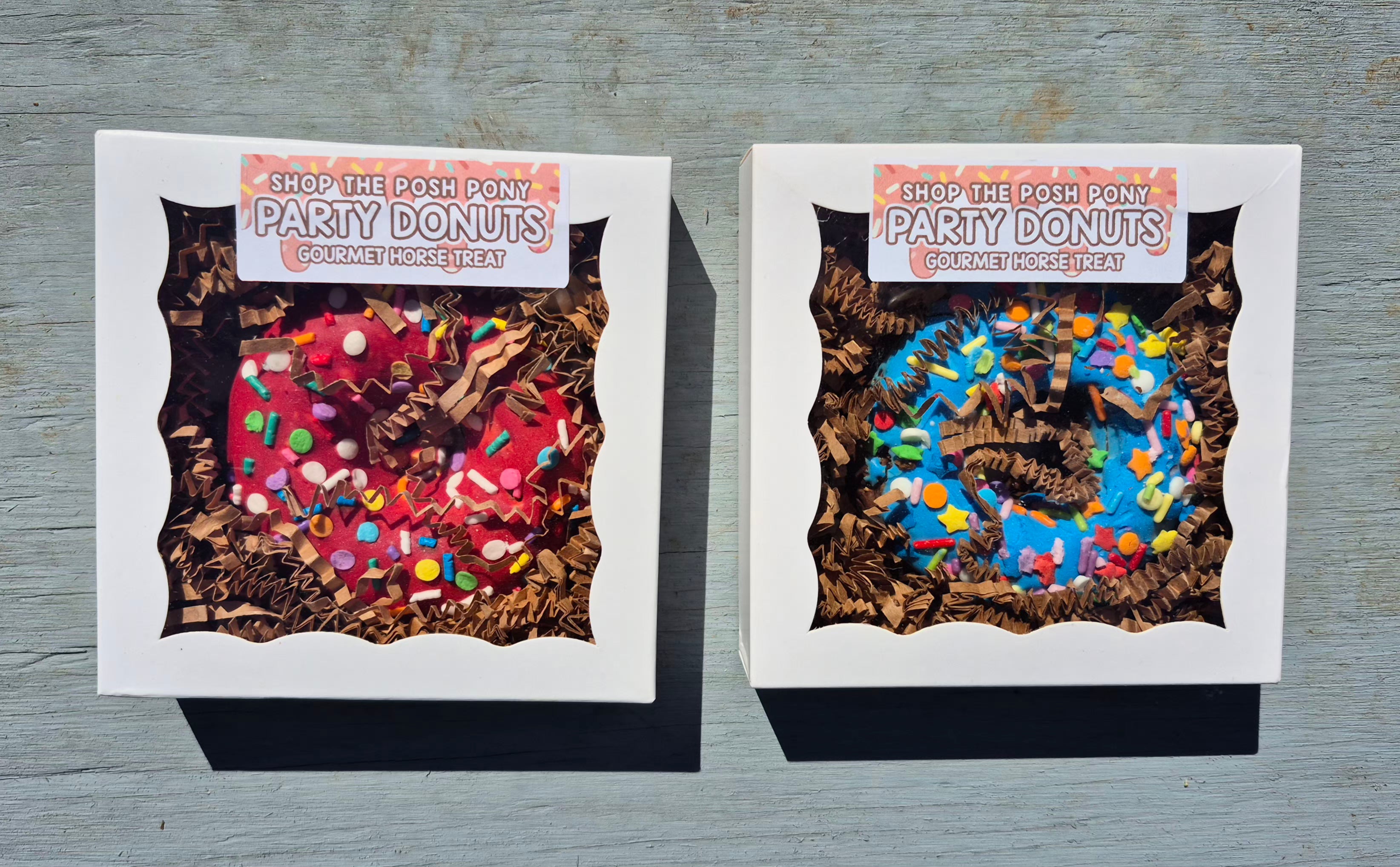 Party Donuts Gourmet Horse Treats