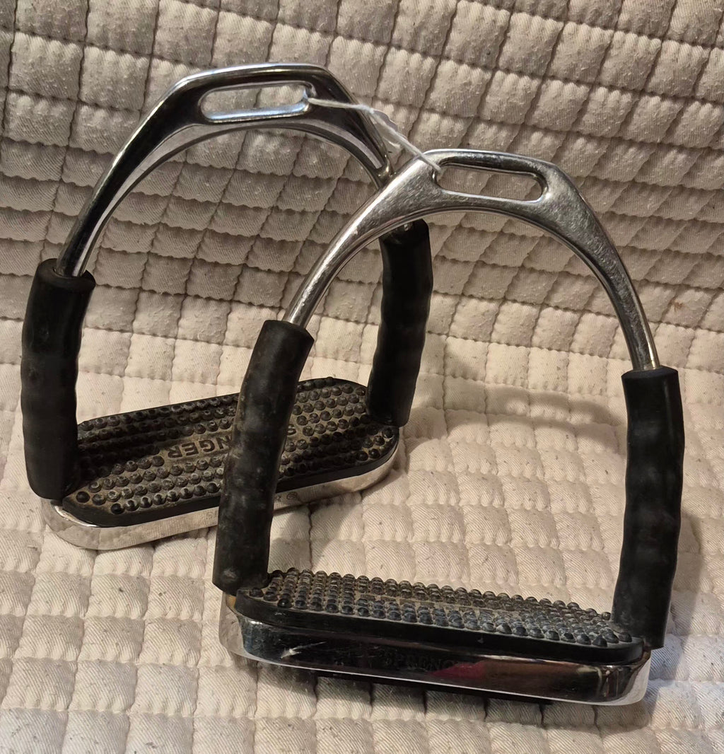 Herm Sprenger jointed stirrups 5"