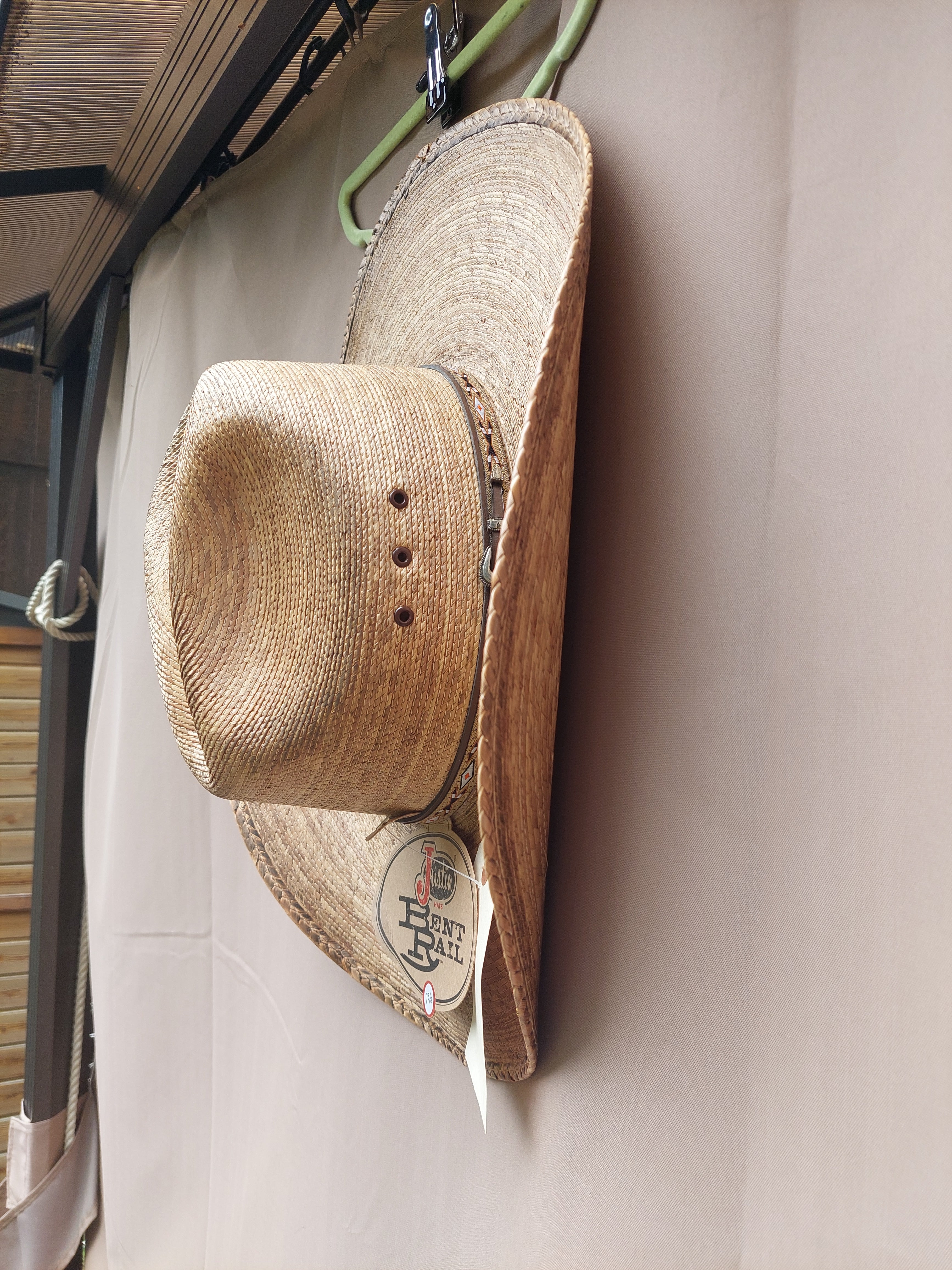 Justin Bent Rail Straw Hat