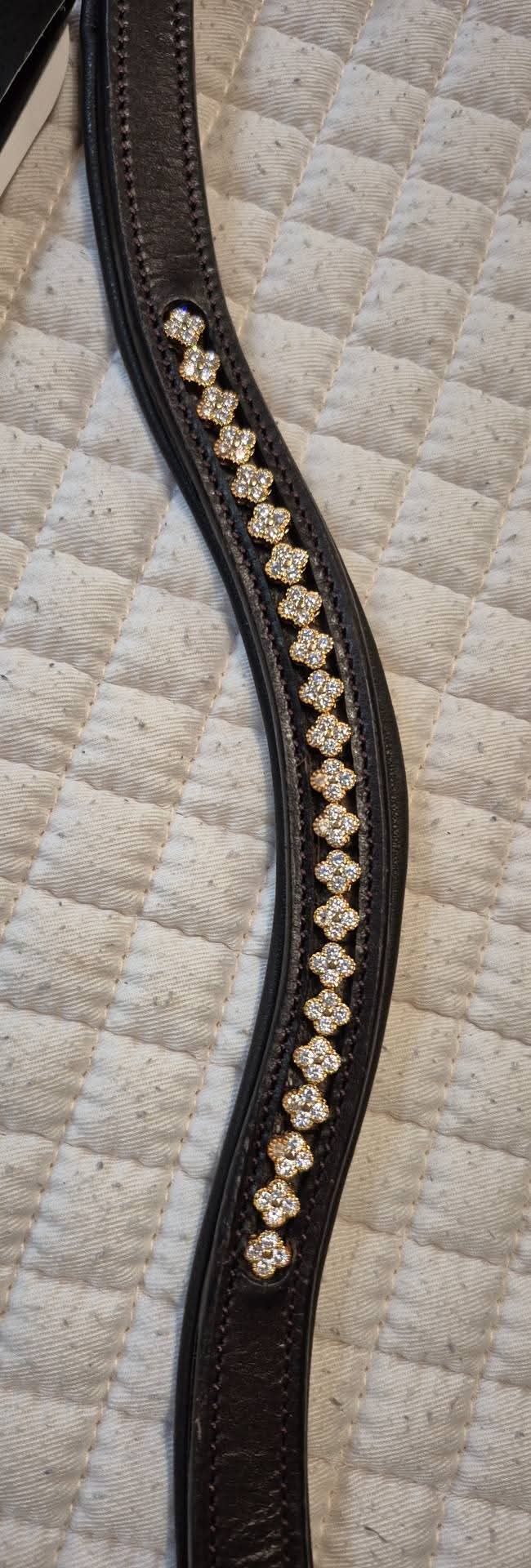Velociti GARA Avienmore Flower Diamanate Browband