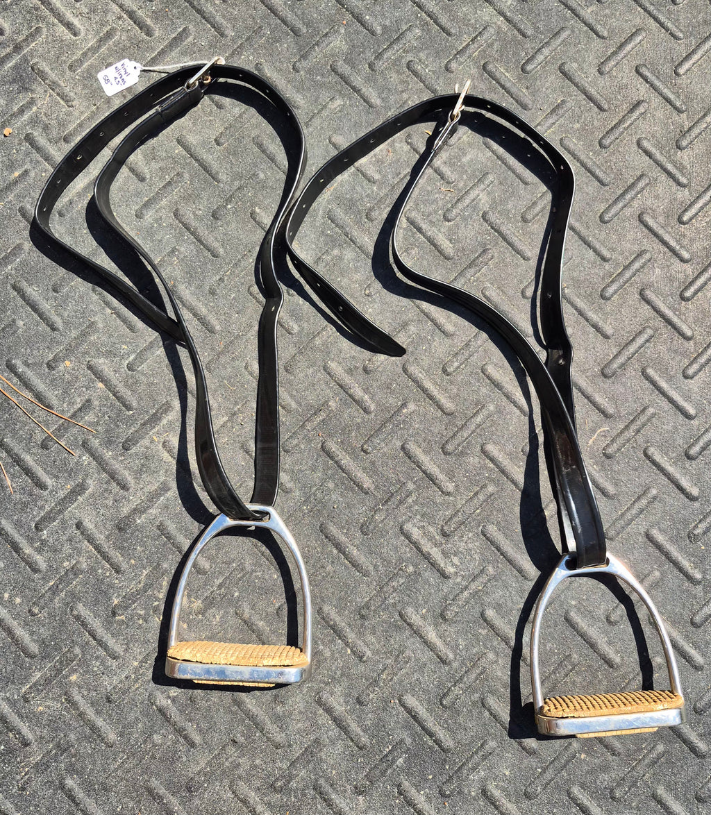 1" wide Vinyl leathers (58") & 4.5" irons