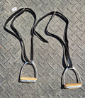 1" wide Vinyl leathers (58") & 4.5" irons