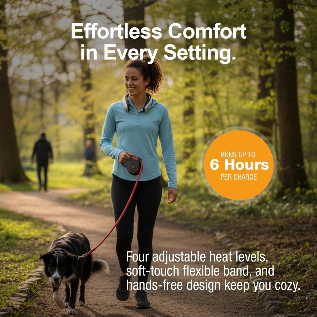 Ontel Handy Heater Freedom - Wearable Neck Heater for Cold Weather