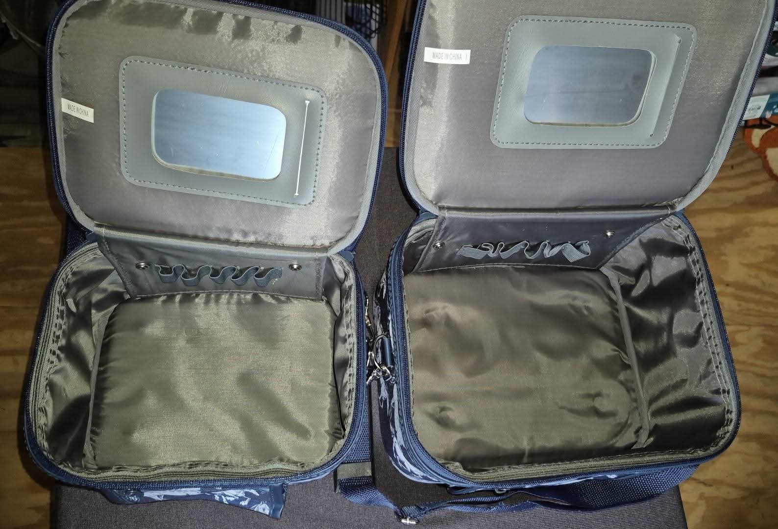 2 piece travel totes