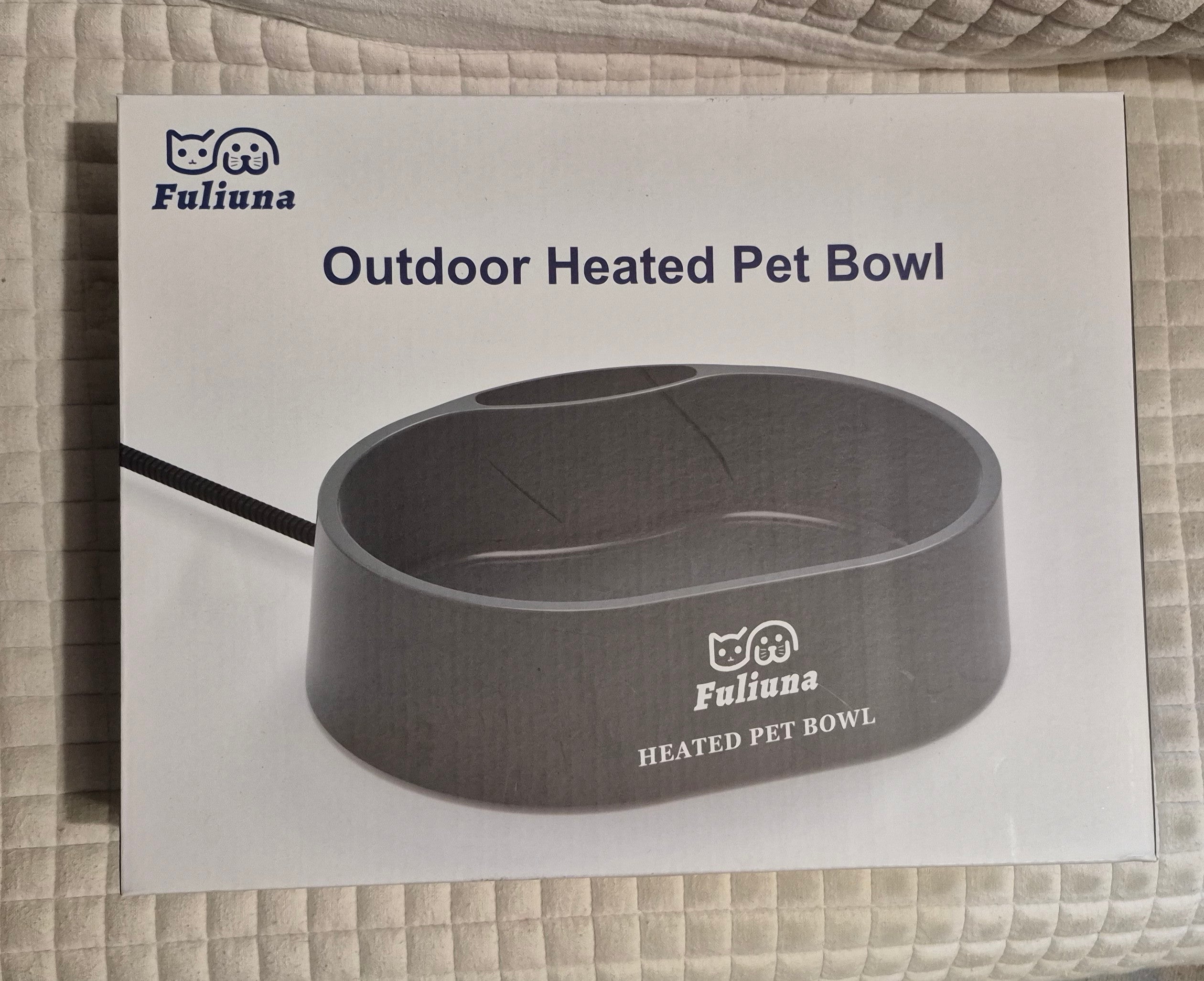 Outdoor Heated Pet Bowl