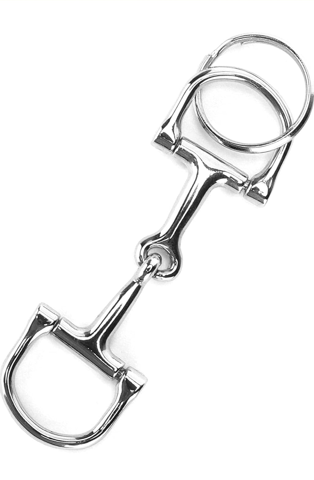 Dee Ring Snaffle Bit Keychain