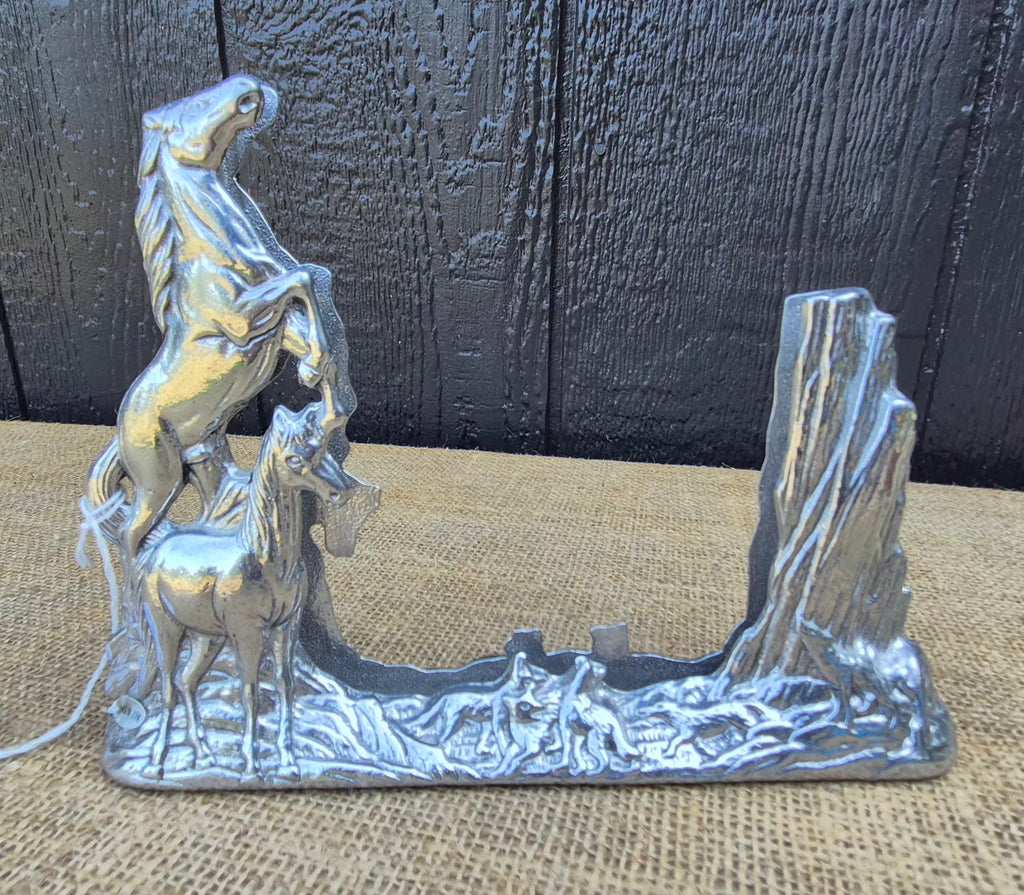 Vintage Arthur Court Pewter Double Sided 5x7 Picture Frame