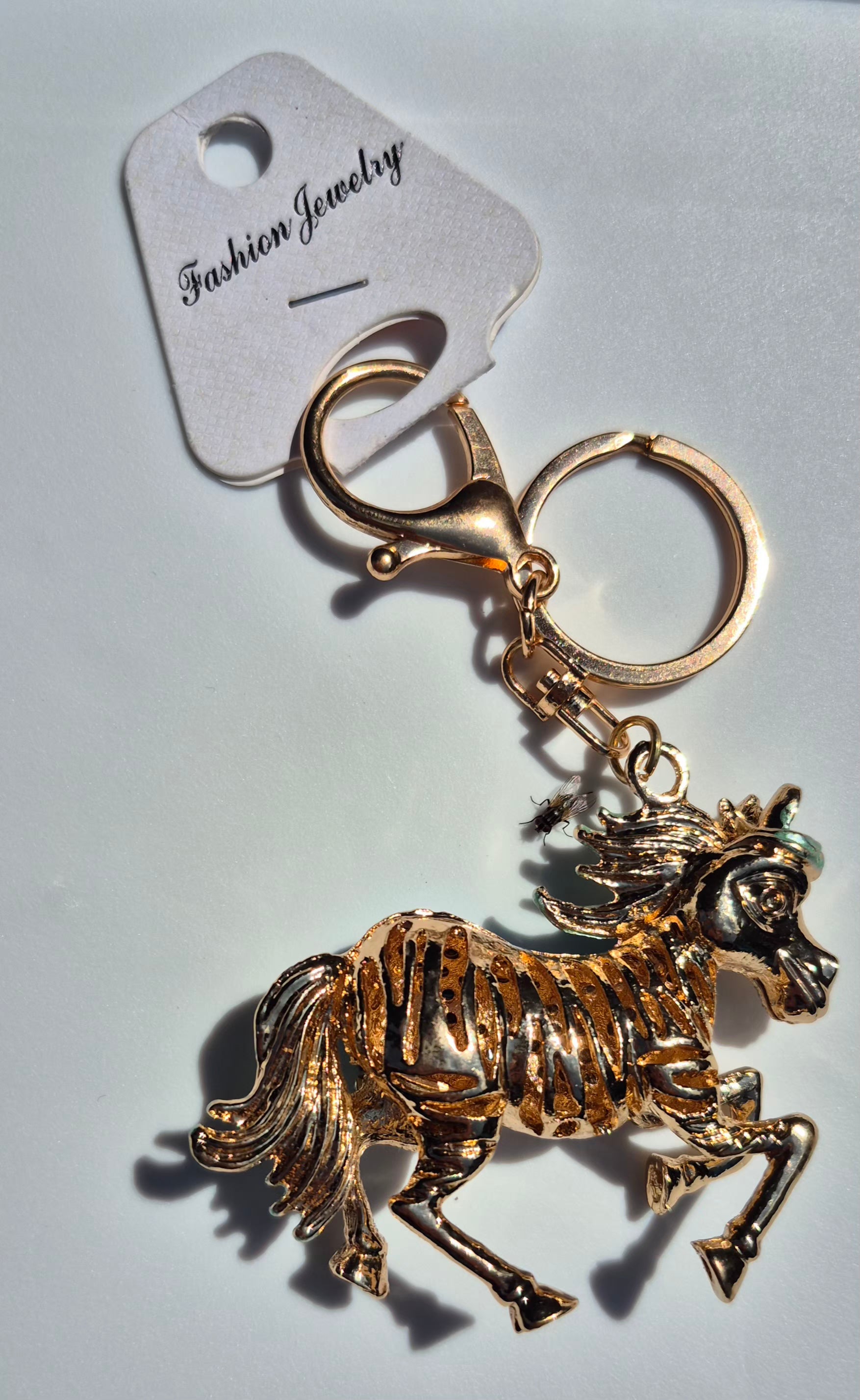 Fashion Jewelry Horse Keychain
