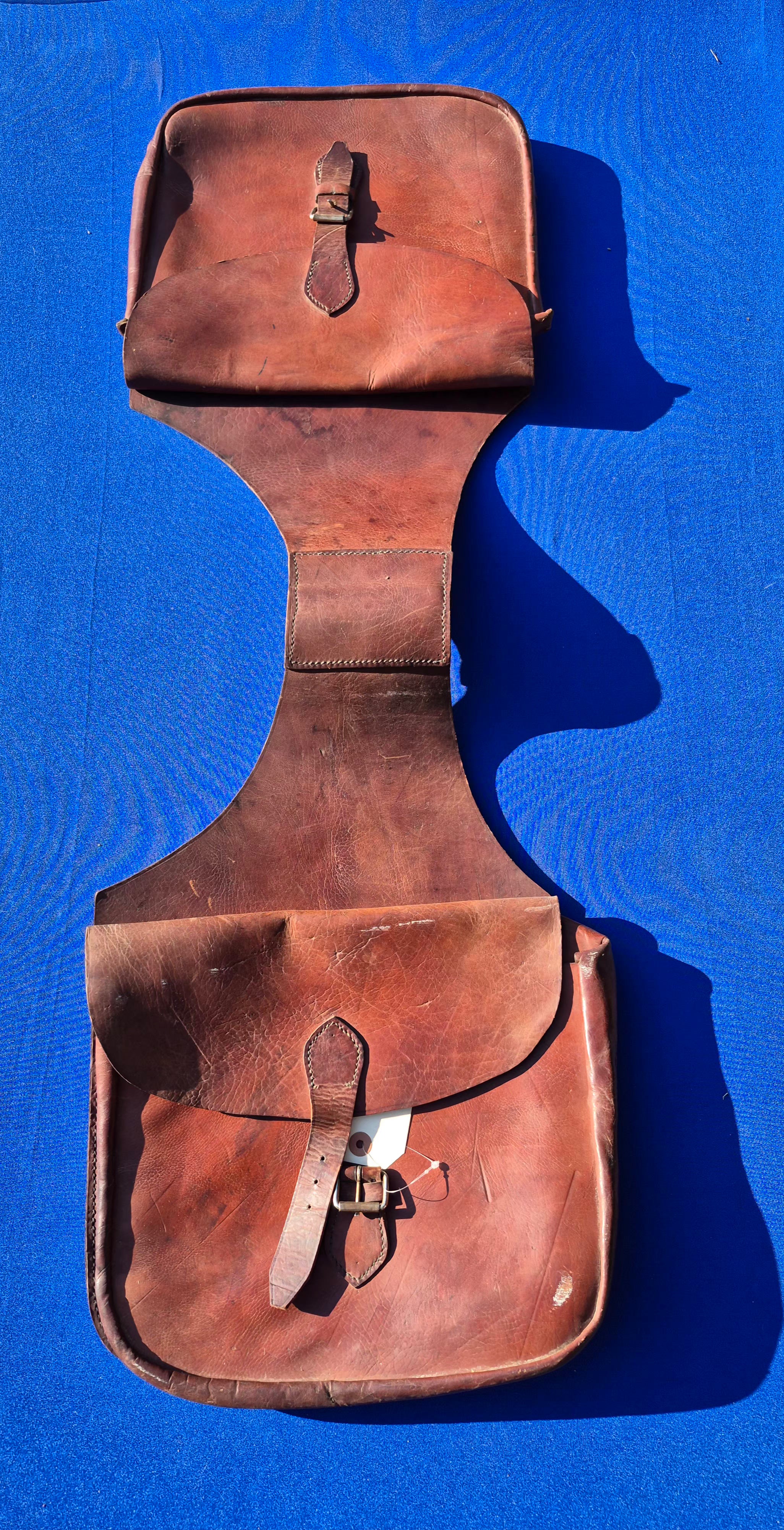 Leather Saddle Bag