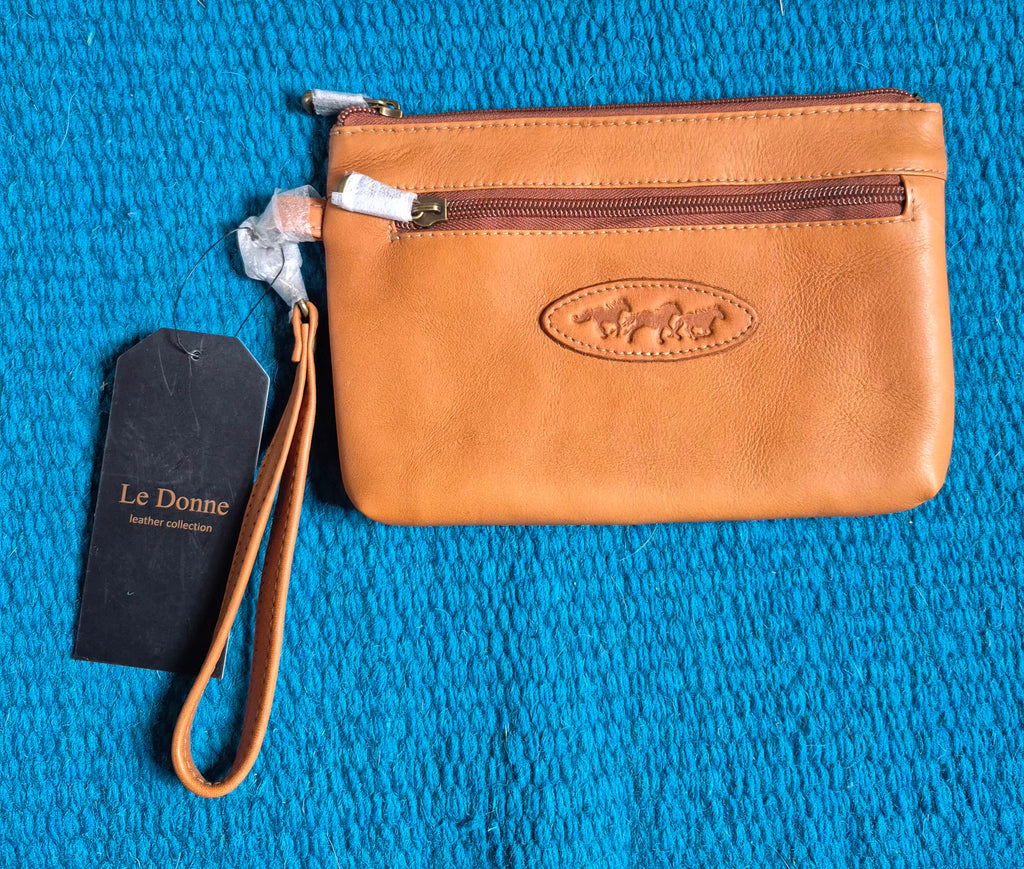 Le Donne Leather Wristlet
