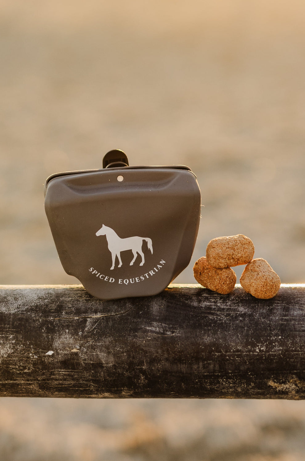 Spiced Equestrian Treat Pouch