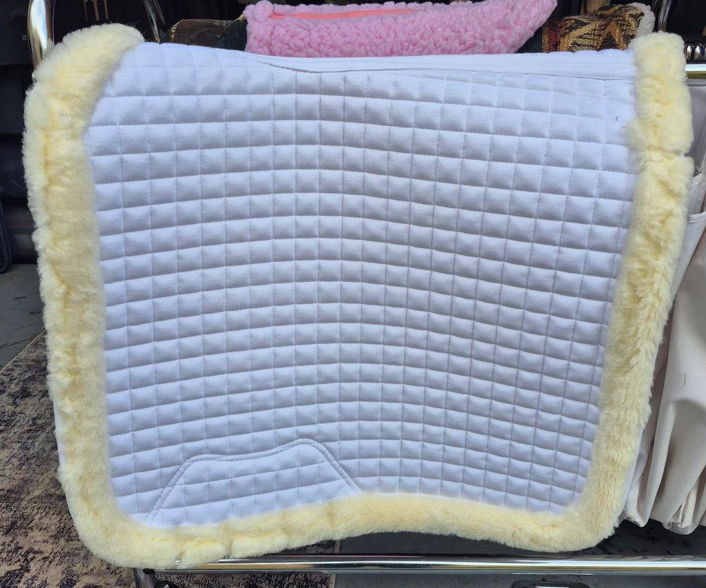 LeMieux "Sensitive" Suede Dressage Saddle Pad