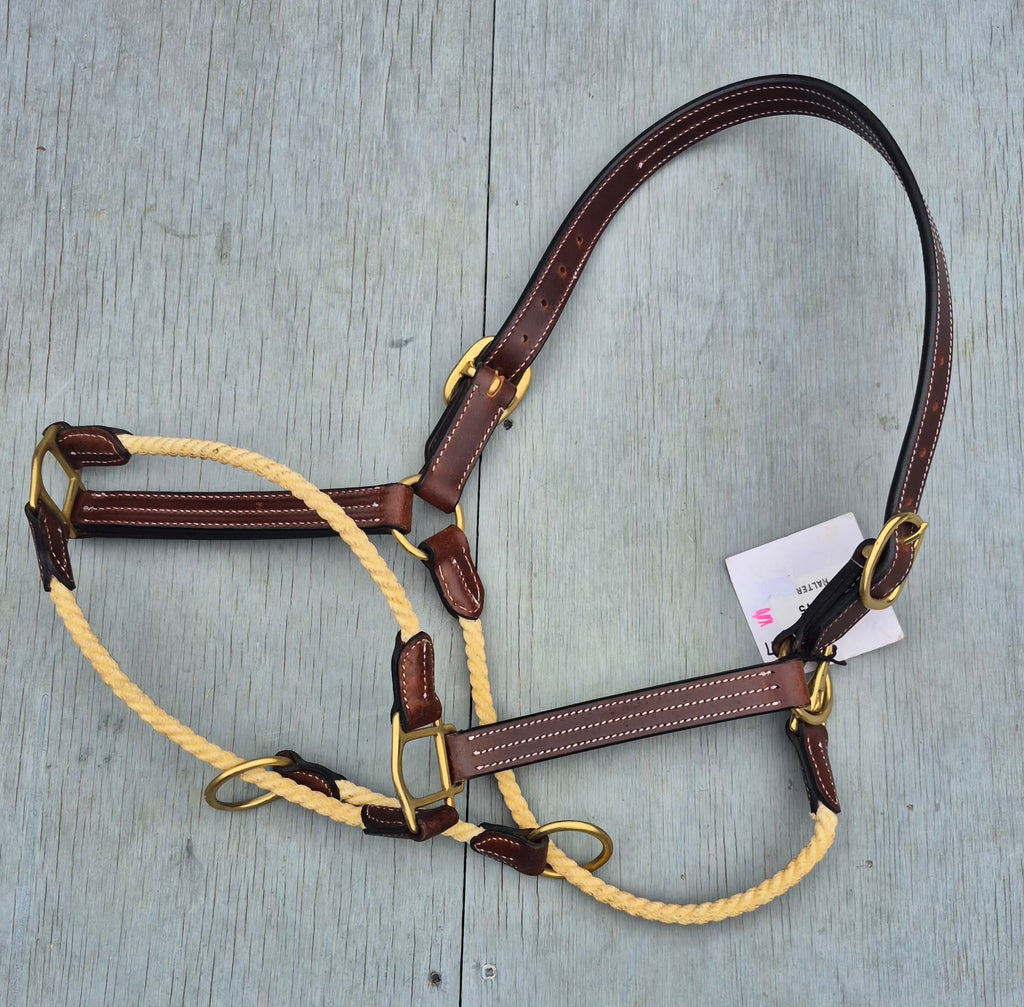 2X Cowboy Supplies Hybrid Leather Halter