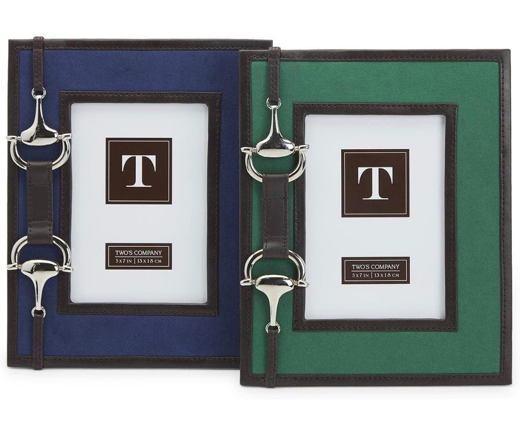 Two's Company Horse Bit 5" X 7" Photo Frame